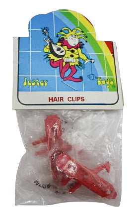 1980s/90s Jester Toys Hair Clips NZ Made
