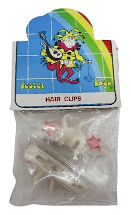 1980s/90s Jester Toys Hair Clips NZ Made
