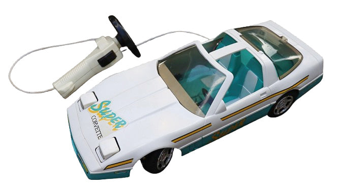1986 Playmates 19" Super Corvette Remote Control Car