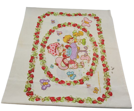 1980s Strawberry Shortcake Pillow Case