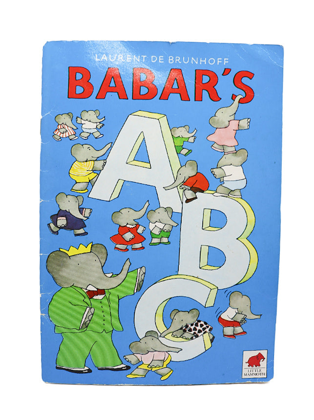 1983 Laurent De Brunhoff Babar ABC Book
