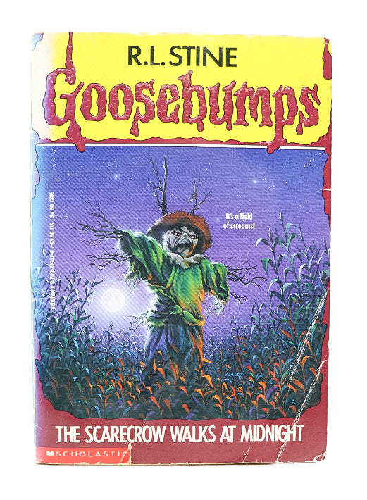 R.L Stine Goosebumps - The scarecrow walks at midnight book #2