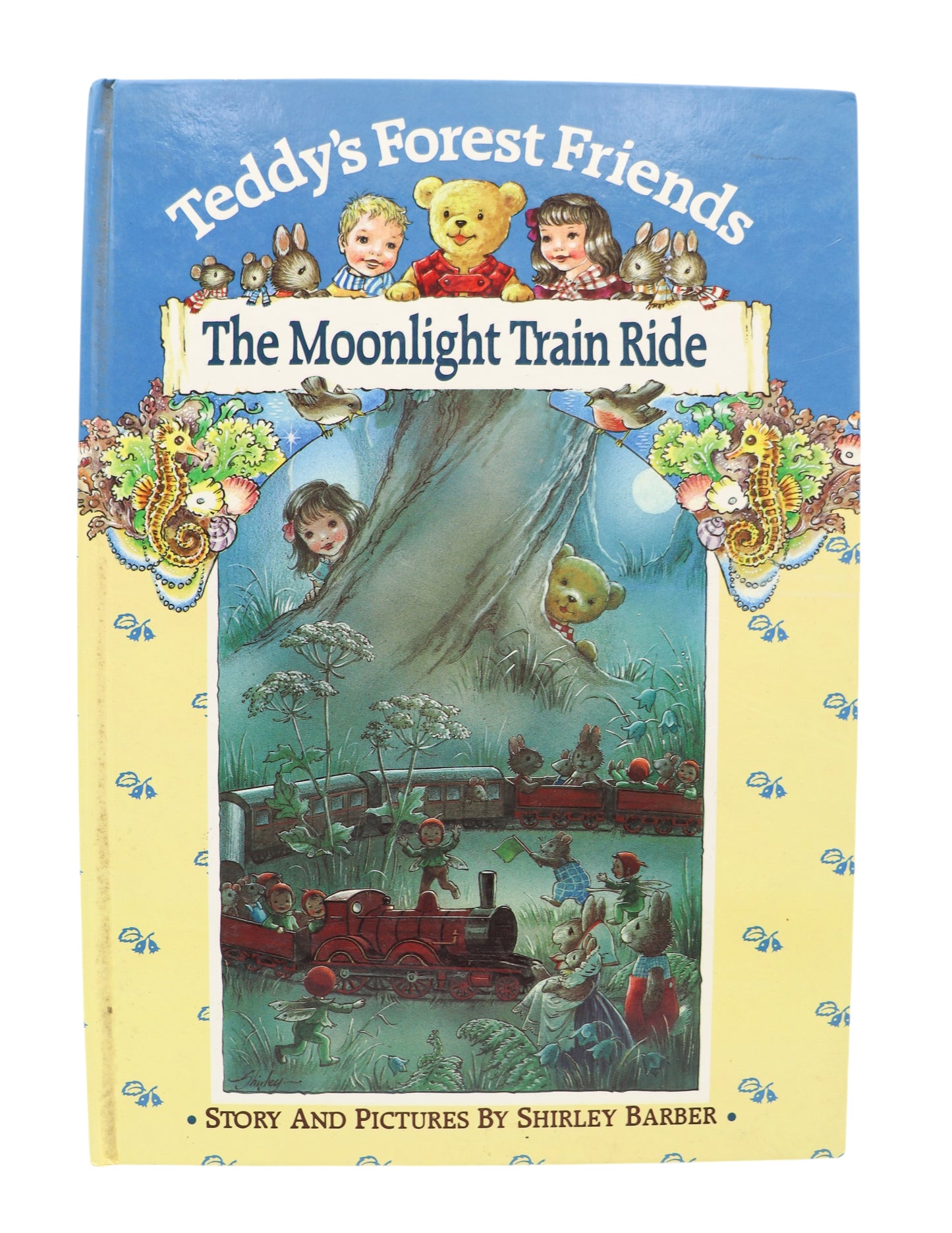 Shirley Barber Teddy's Forest Friends The Moonlight Train Ride Book