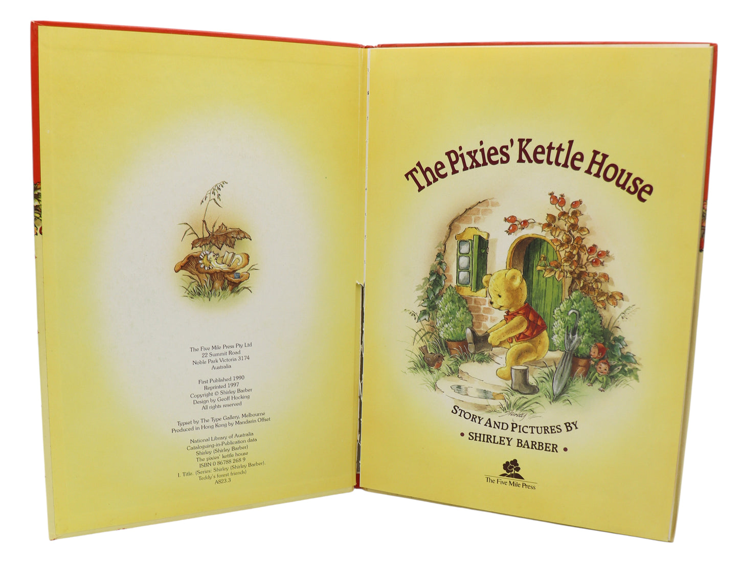 Shirley Barber Teddy's Forest Friends The Pixies' Kettle House Book