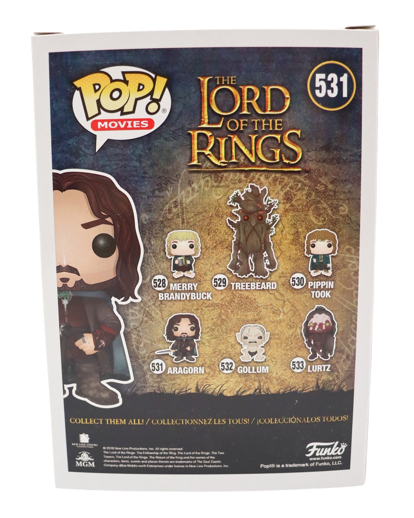 Funko Pop! Vinyl The Lord Of The Rings Aragorn #531