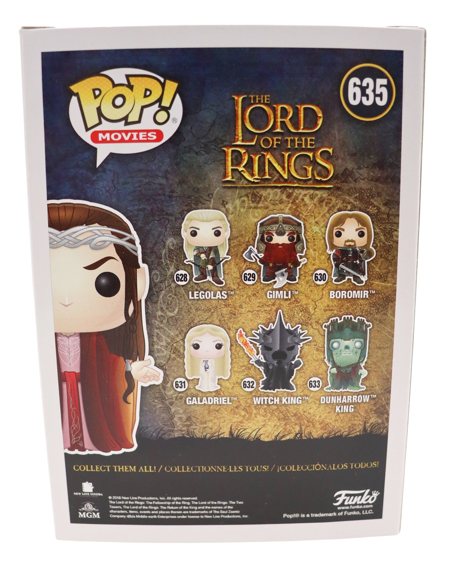 Funko Pop! Vinyl Lord Of The Rings Elrond #635