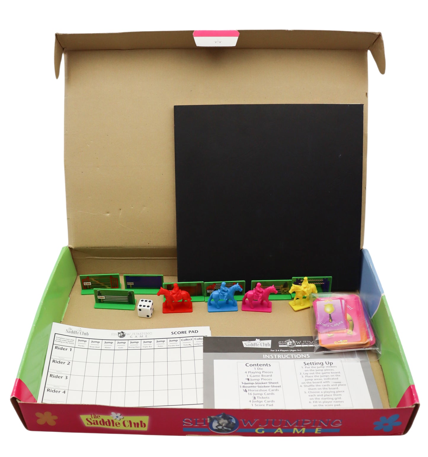 2000s The Saddle Club Show Jumping Boardgame