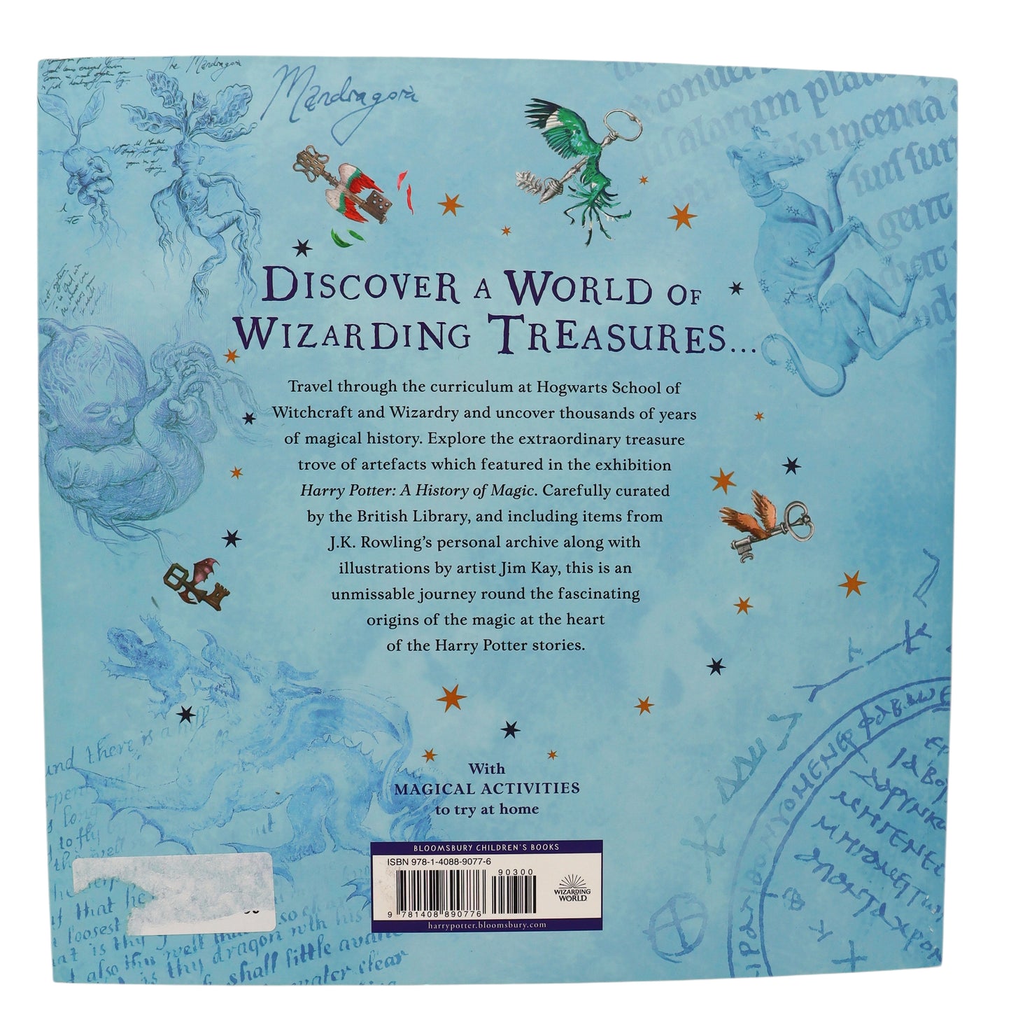 Harry Potter A journey Through A History Of Magic Book