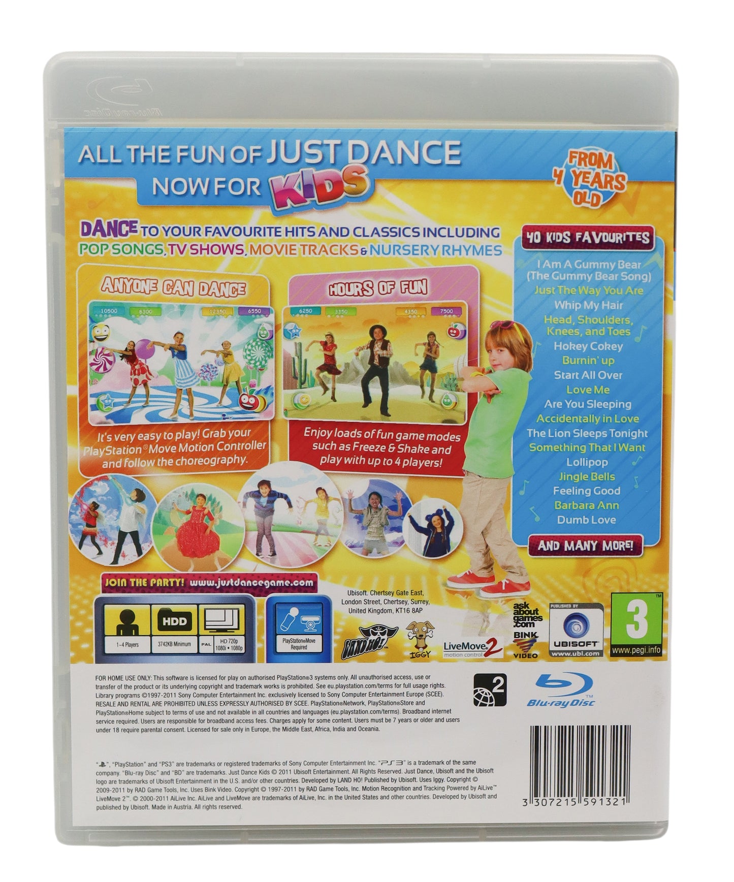 Playstation 3 Just Dance Kids
