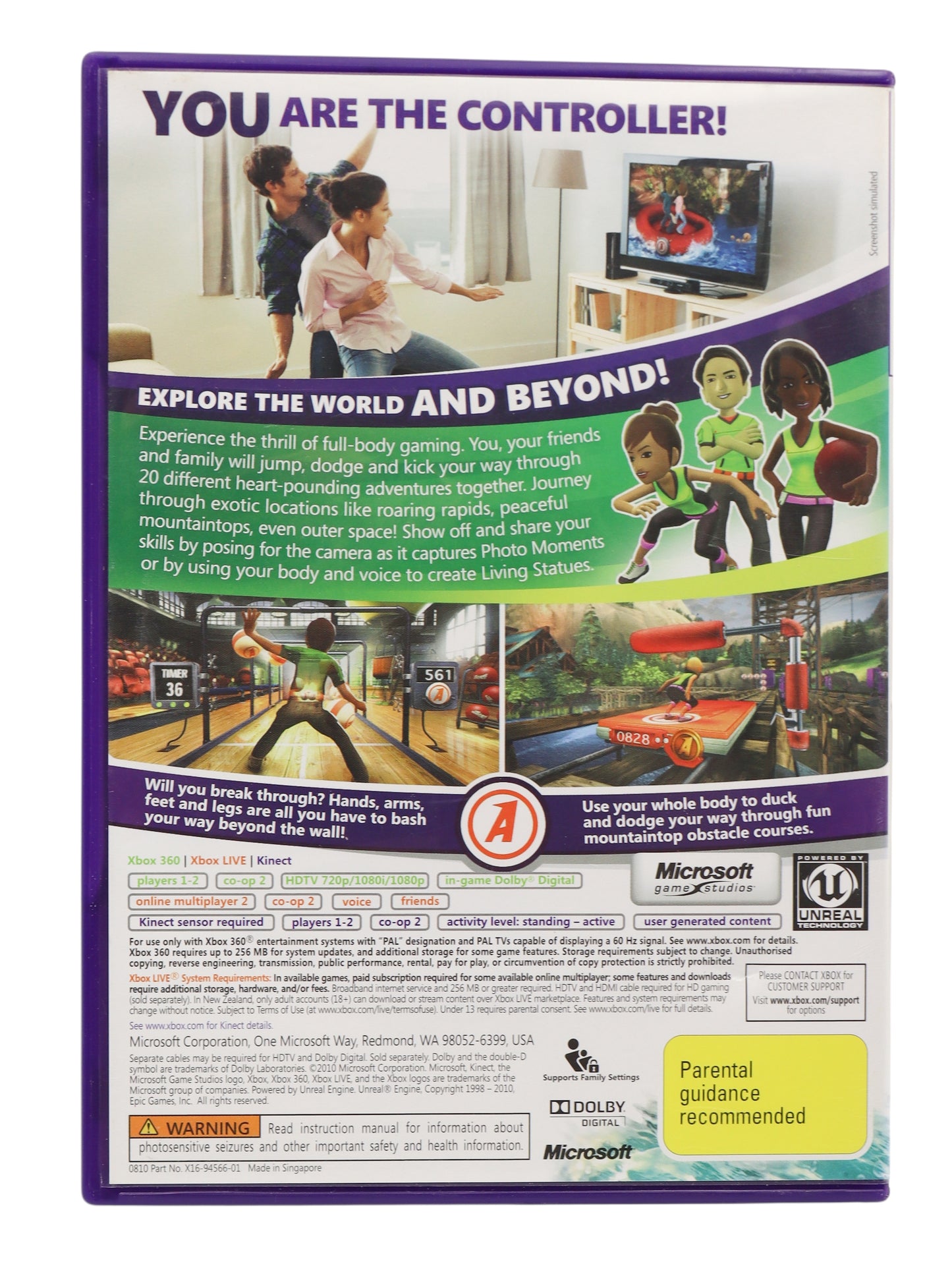 Xbox 360 Kinect Adventures!