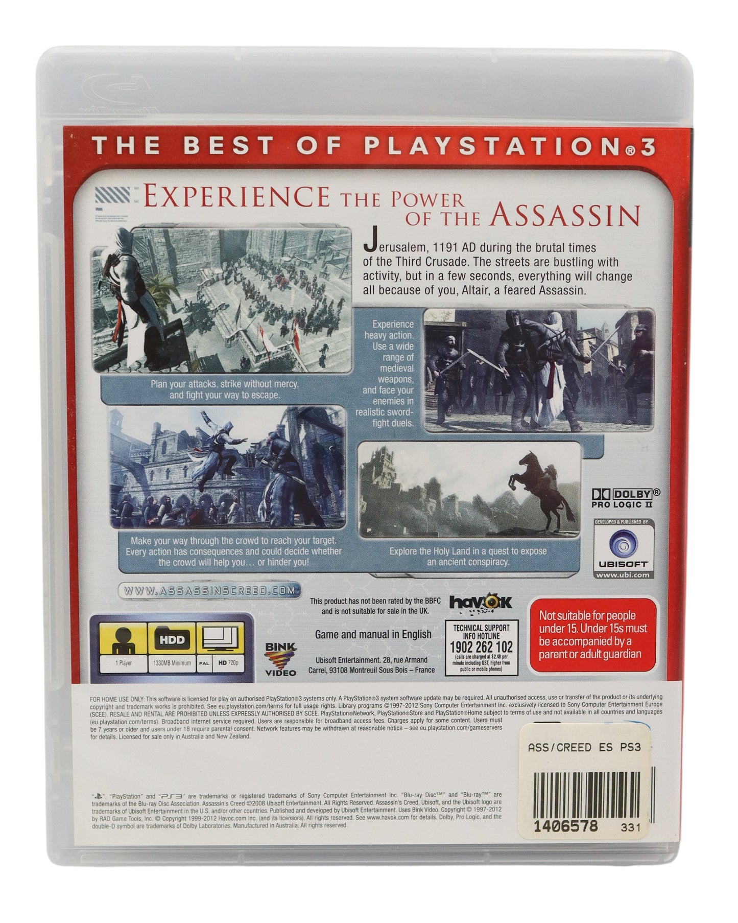 PlayStation 3 Assassin's Creed