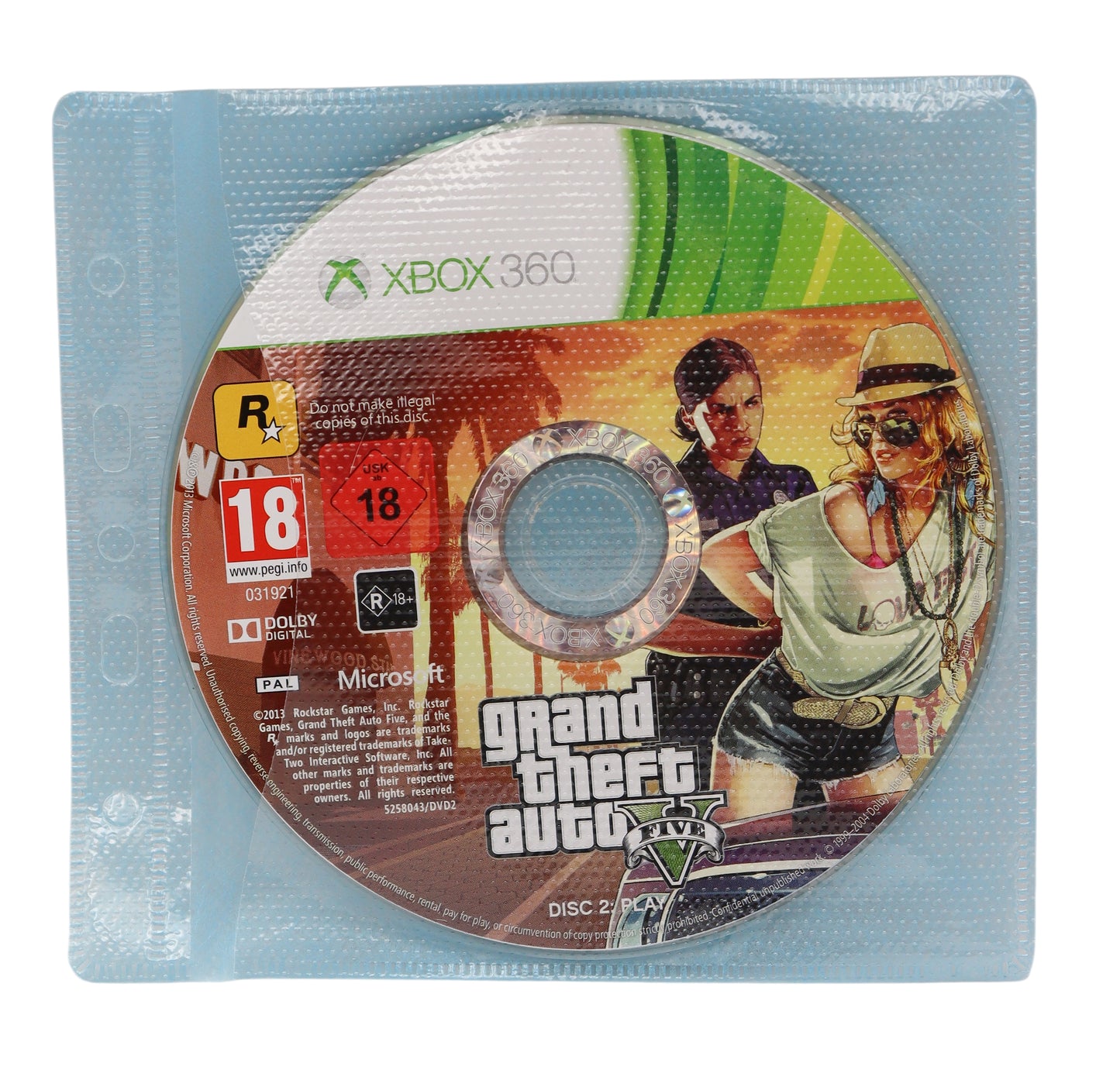 Xbox 360 Grand Theft Auto V 5