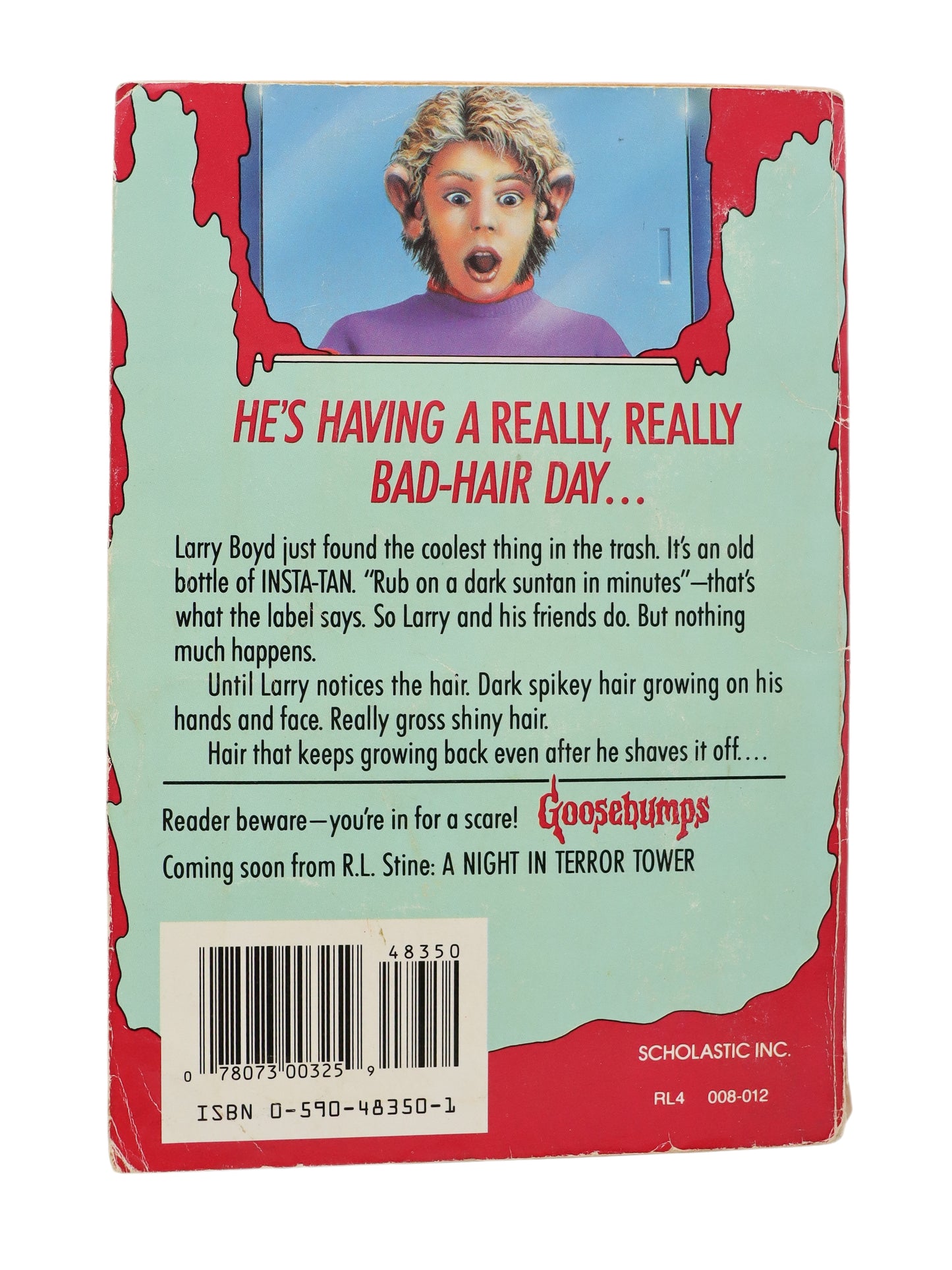 R.L Stine Goosebumps - My hairiest adventure