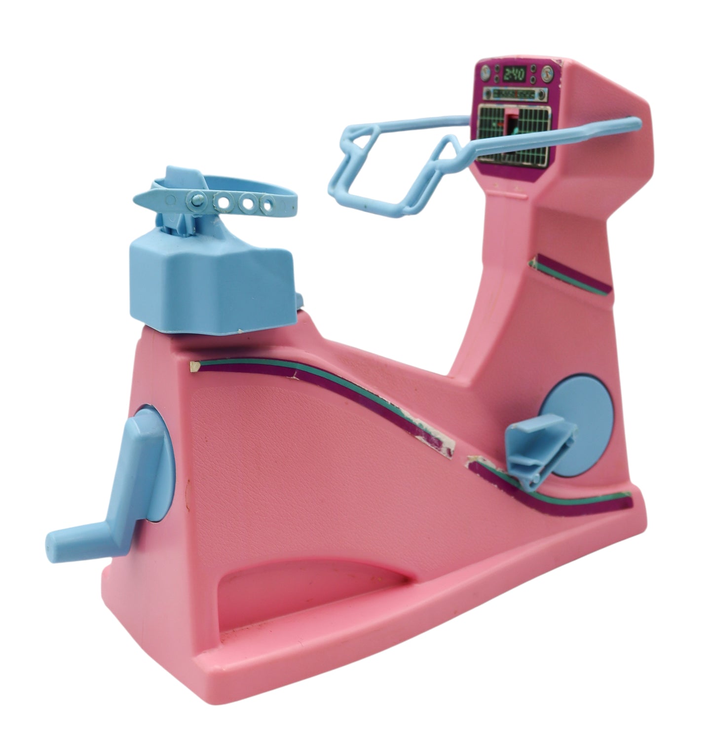 1983 Mattel Great Shape Barbie Workout Center Stationary Exercise Bike
