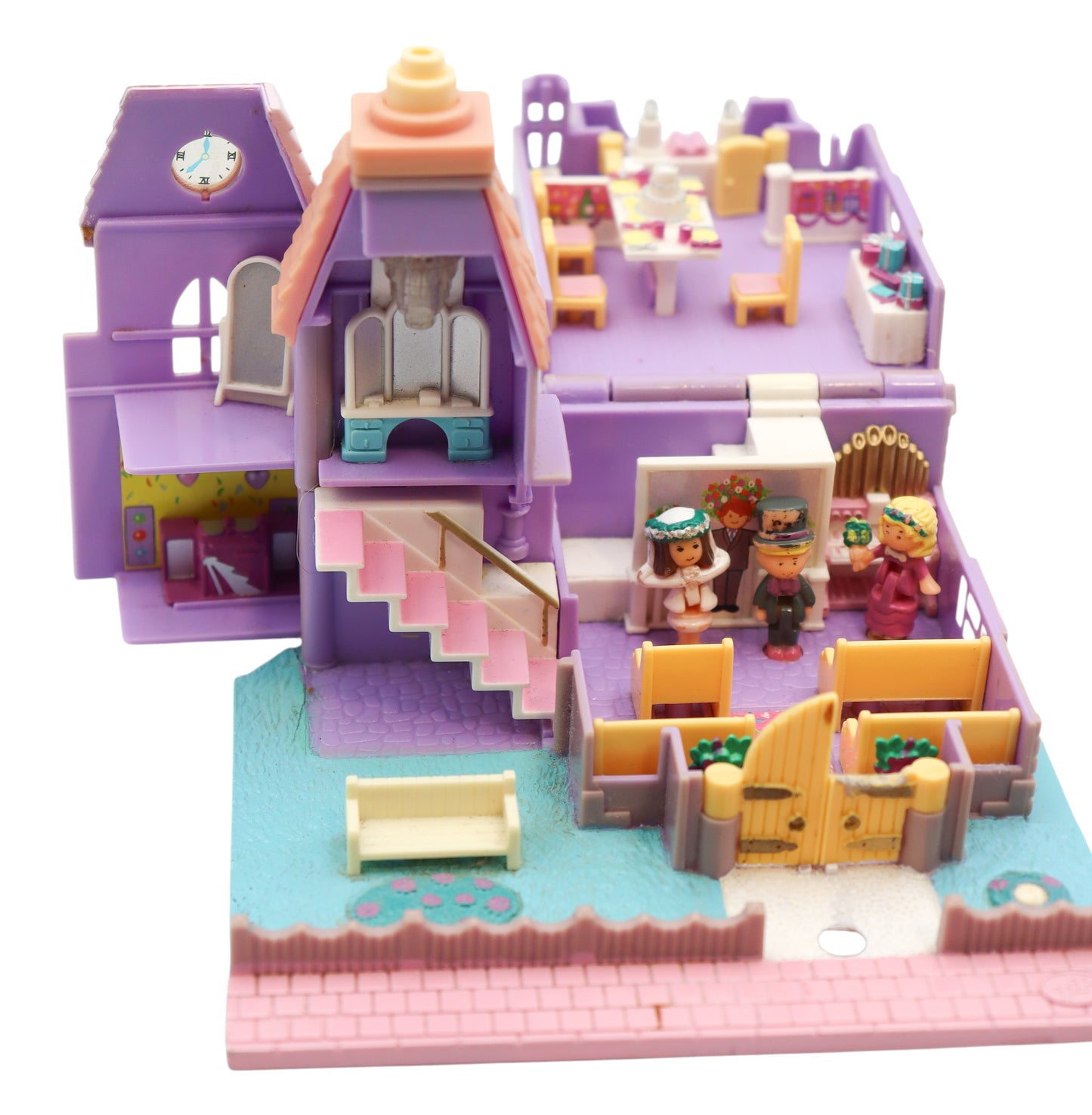 1993 Bluebird Polly Pocket Wedding Chapel