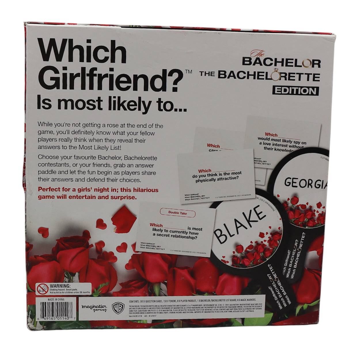 The Bachelor The Bachelorette Edition Which Girlfriend? Is Most Likely To.... Boardgame