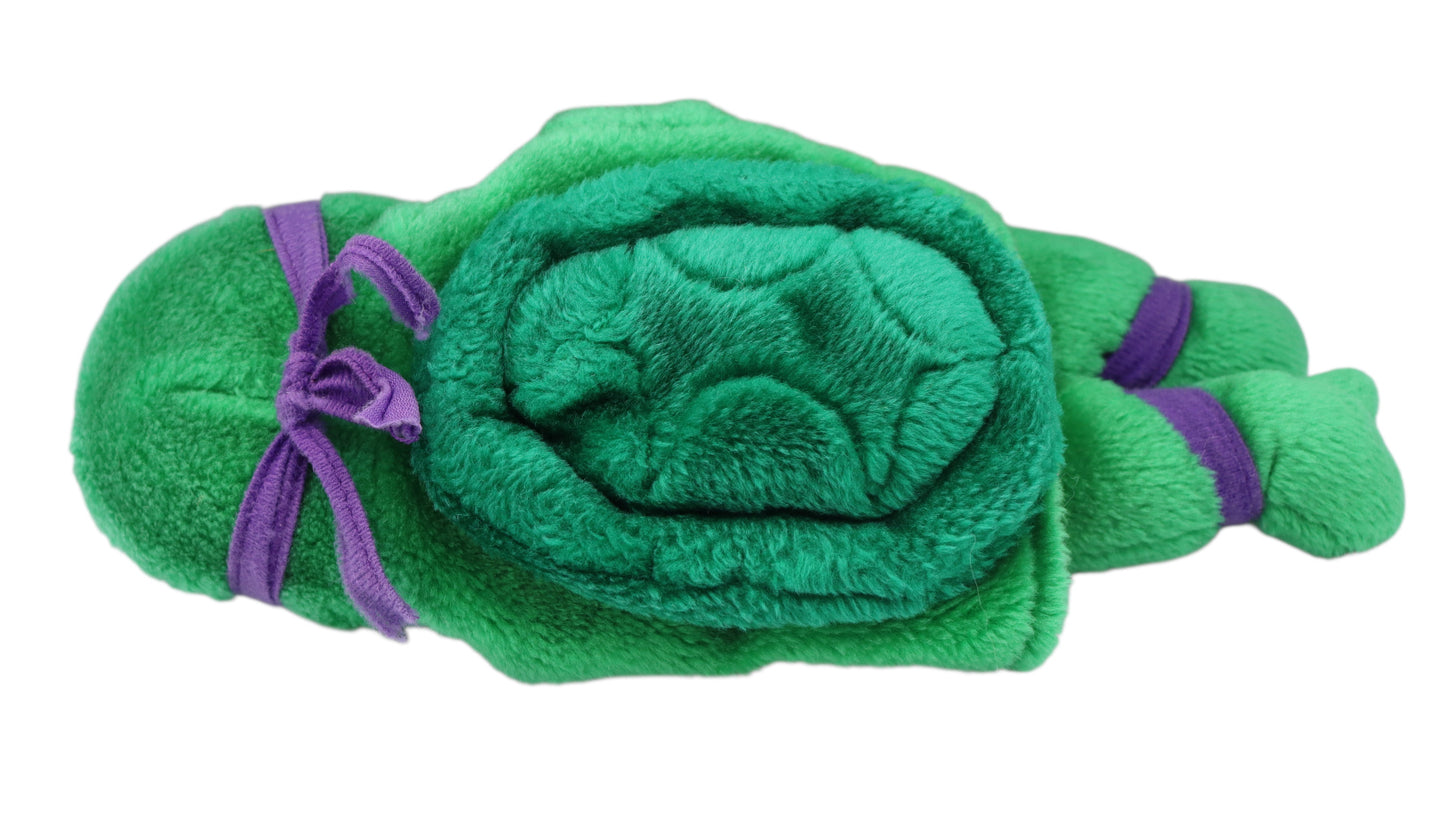 1990s Teenage Mutant Ninja Turtles Donatello Plush Hand Puppet