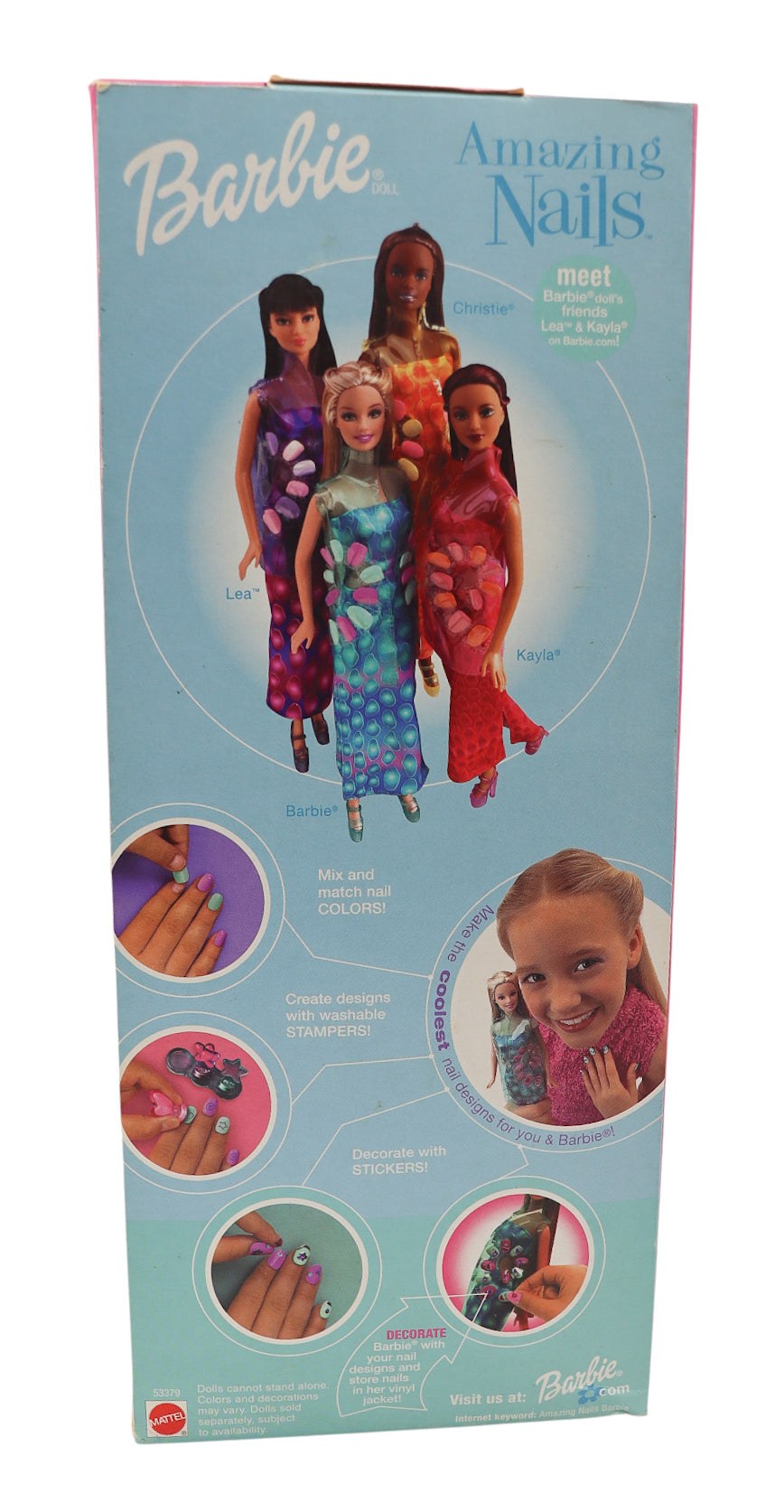 2001 Mattel Barbie Amazing Nails Doll