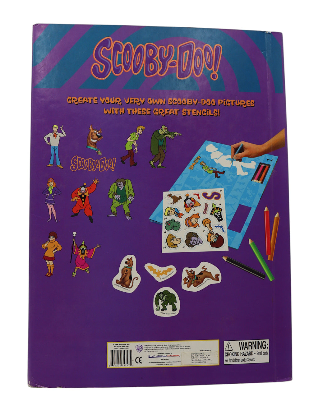 Scooby-Doo! Stencil Activity Book