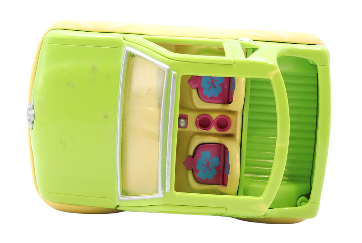 2001 Polly Pocket Lime Green Beach Jeep