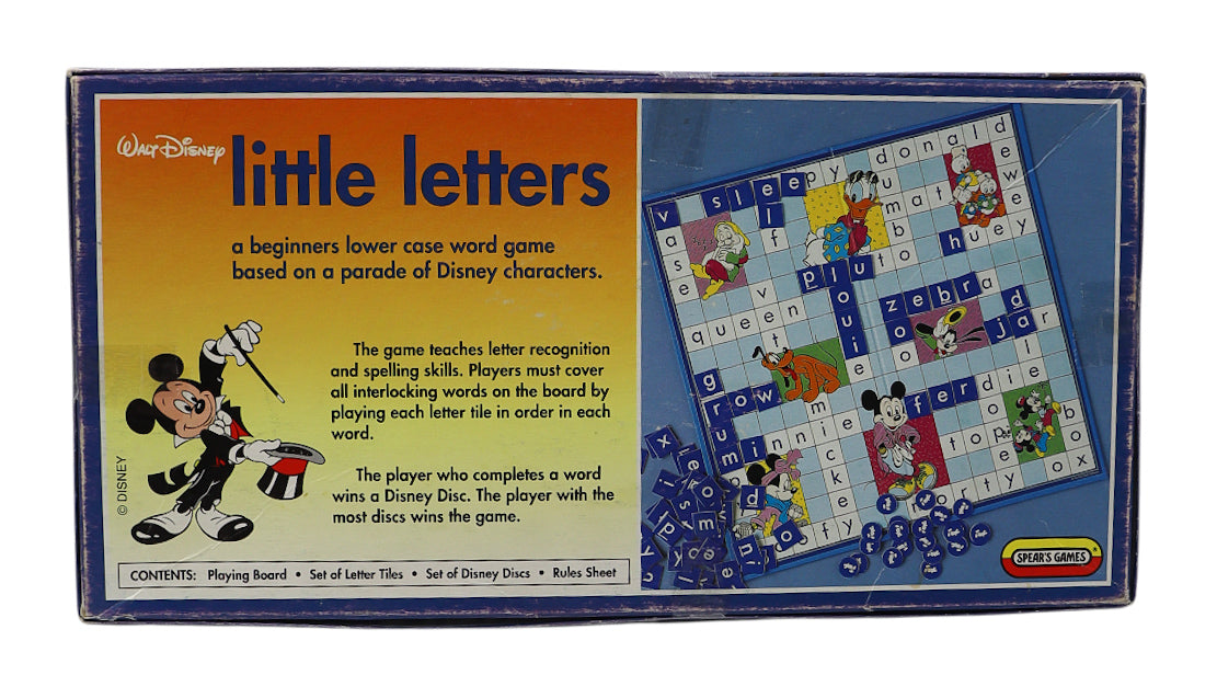 Vintage Spears Walt Disney Little Letters