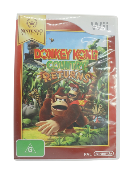 Nintendo Wii Donkey Kong Country Returns – Previously Played With