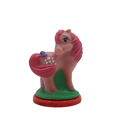 1984 G1 My Little Pony Stamper - Cotton Candy