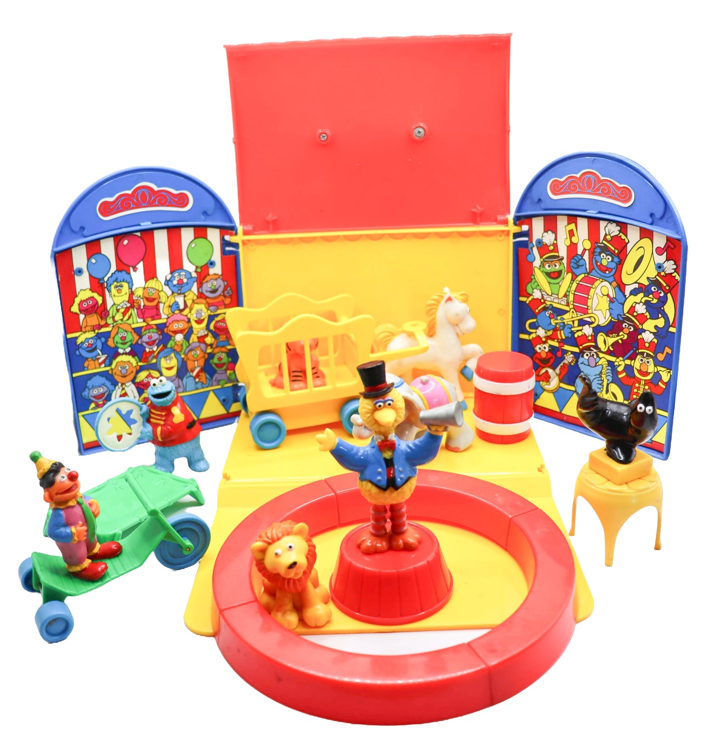 1991 Fisher Price Sesame Street Circus playset