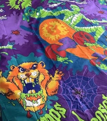 1996 Goosebumps duvet cover single rare + pillowcase