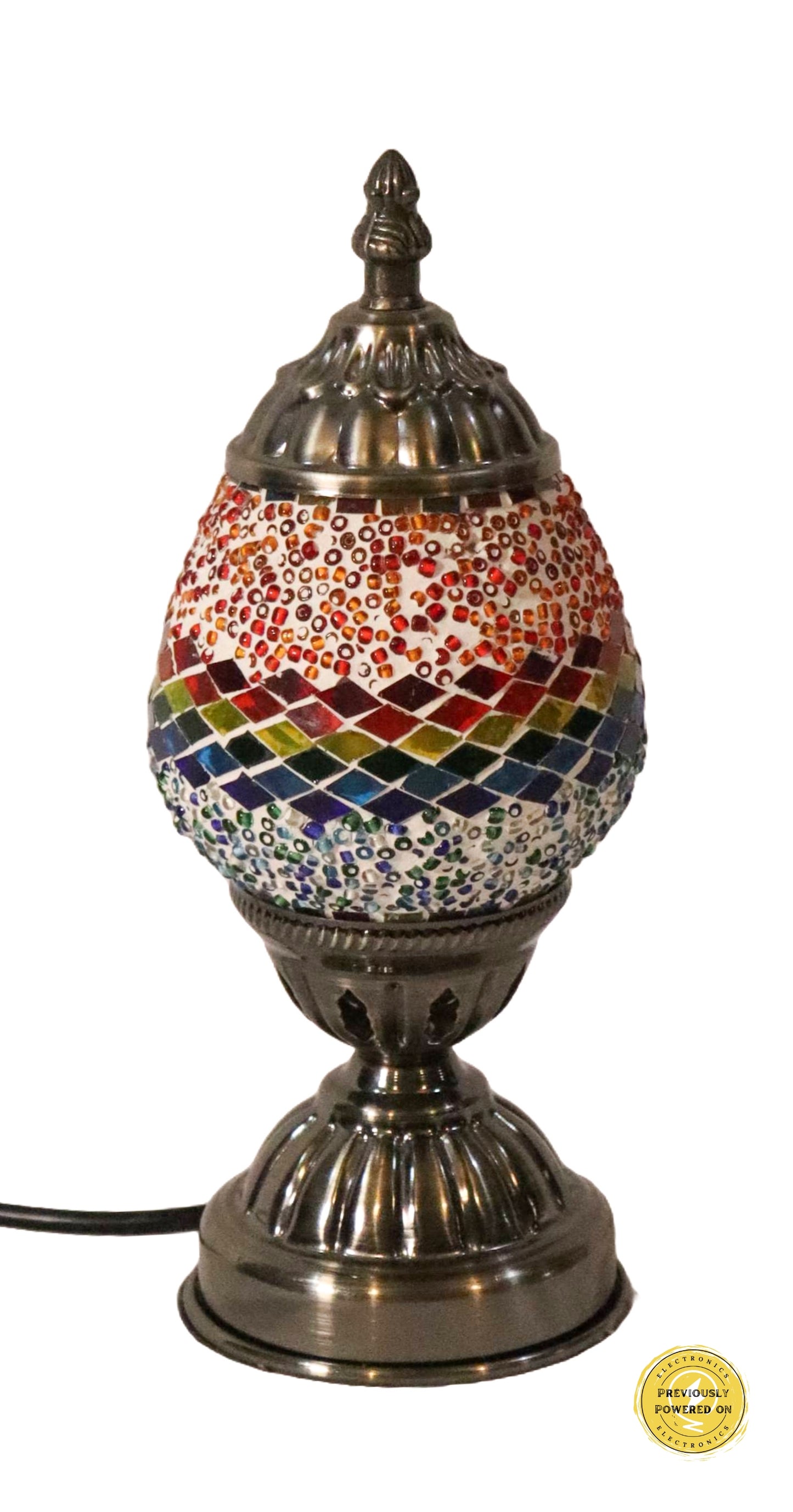 Turkish Oval Mosaic Table Lamp