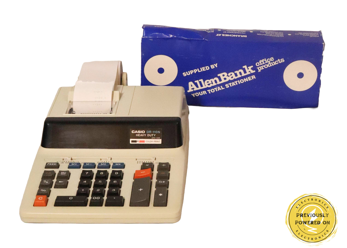 Casio Heavy Duty Calculator with x7 Rolls