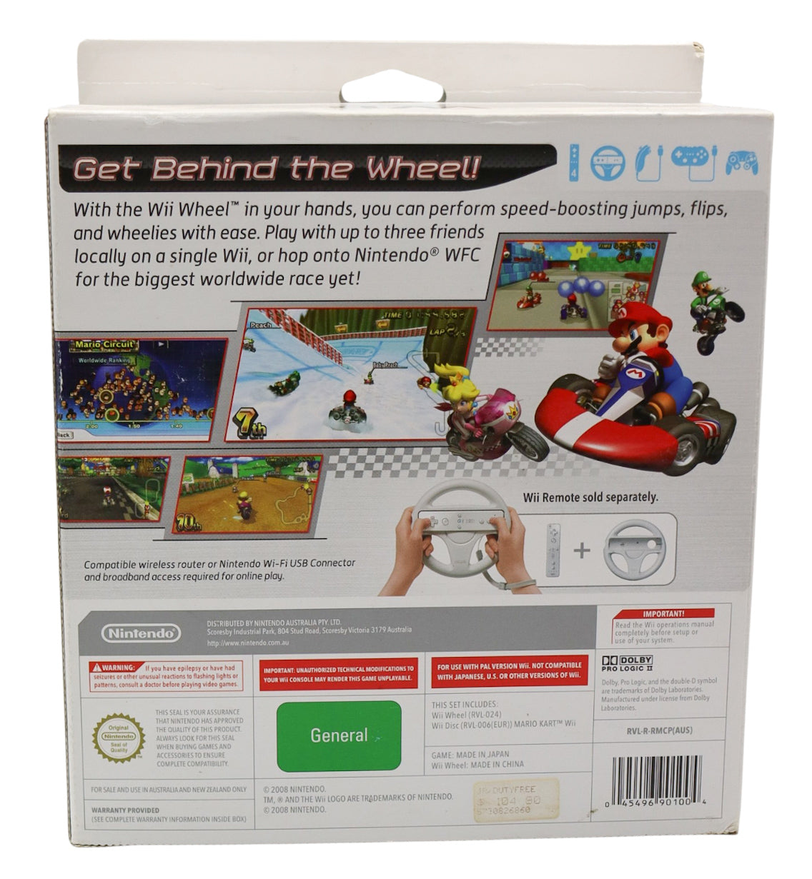 2008 CIB MarioKart For Nintendo Wii