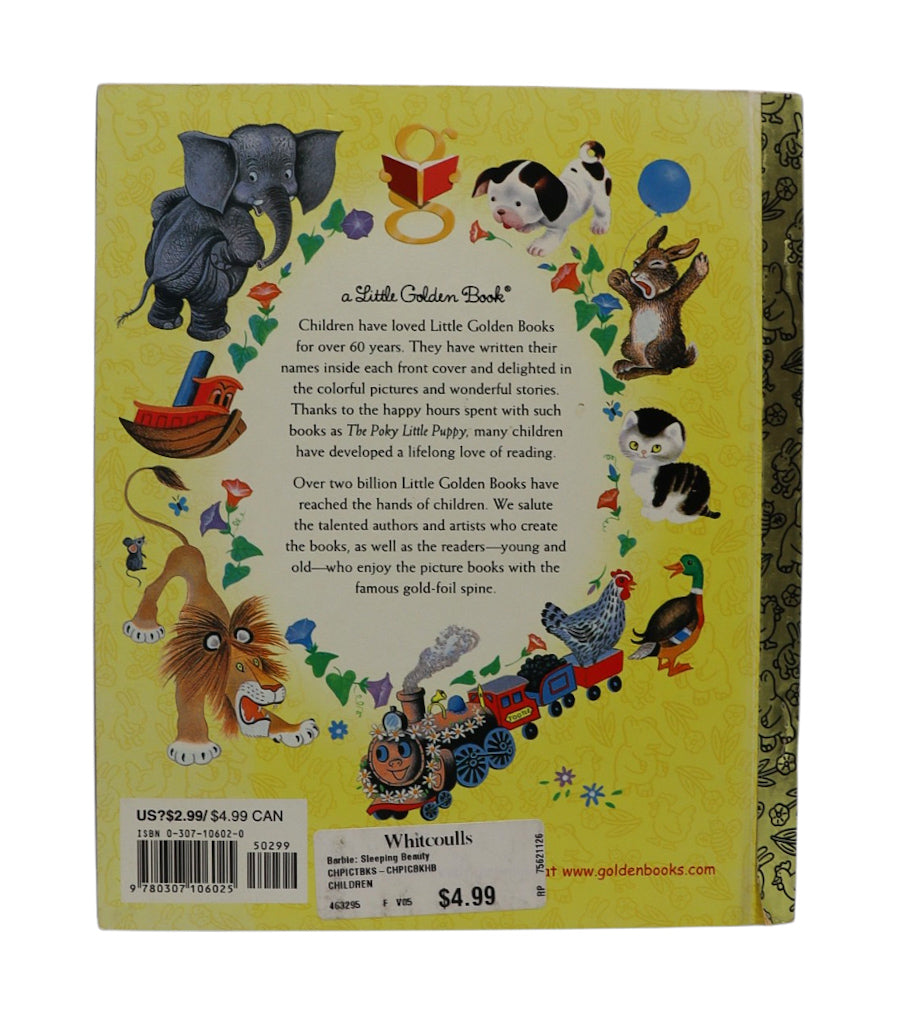 2003 Barbie Sleeping Beauty Little Golden Book