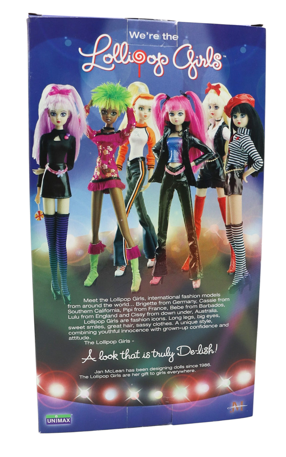 2002 Jan McLean Designs Lulu From London Doll