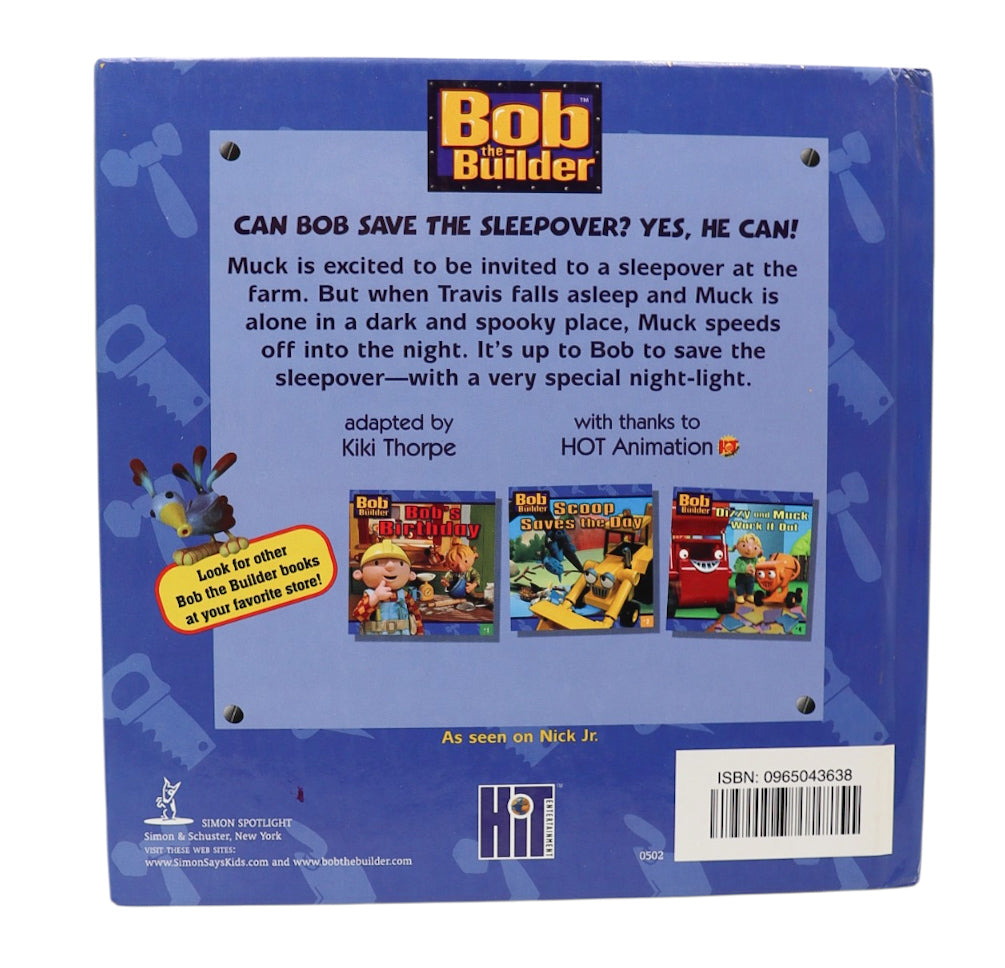 2002 Bob The Builder Muck's Sleepover Book