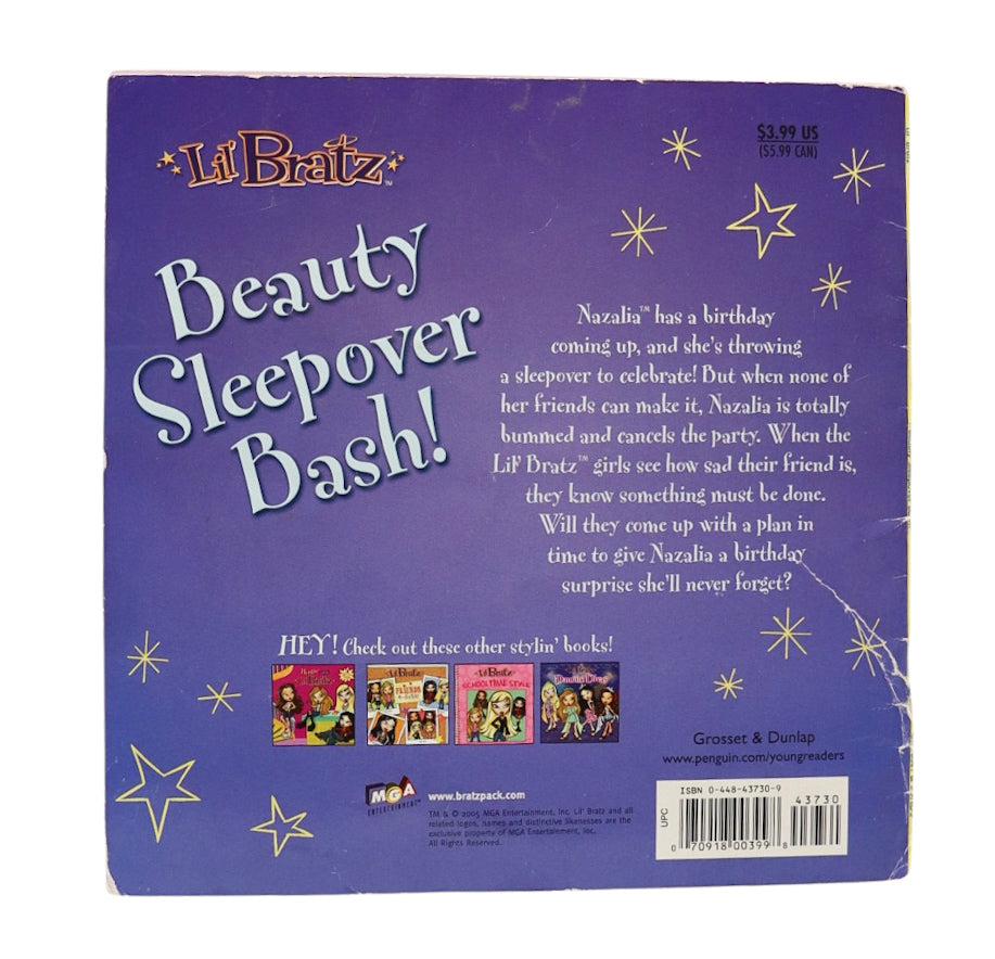 2005 Lil' Bratz: Beauty Sleepover Bash! Book