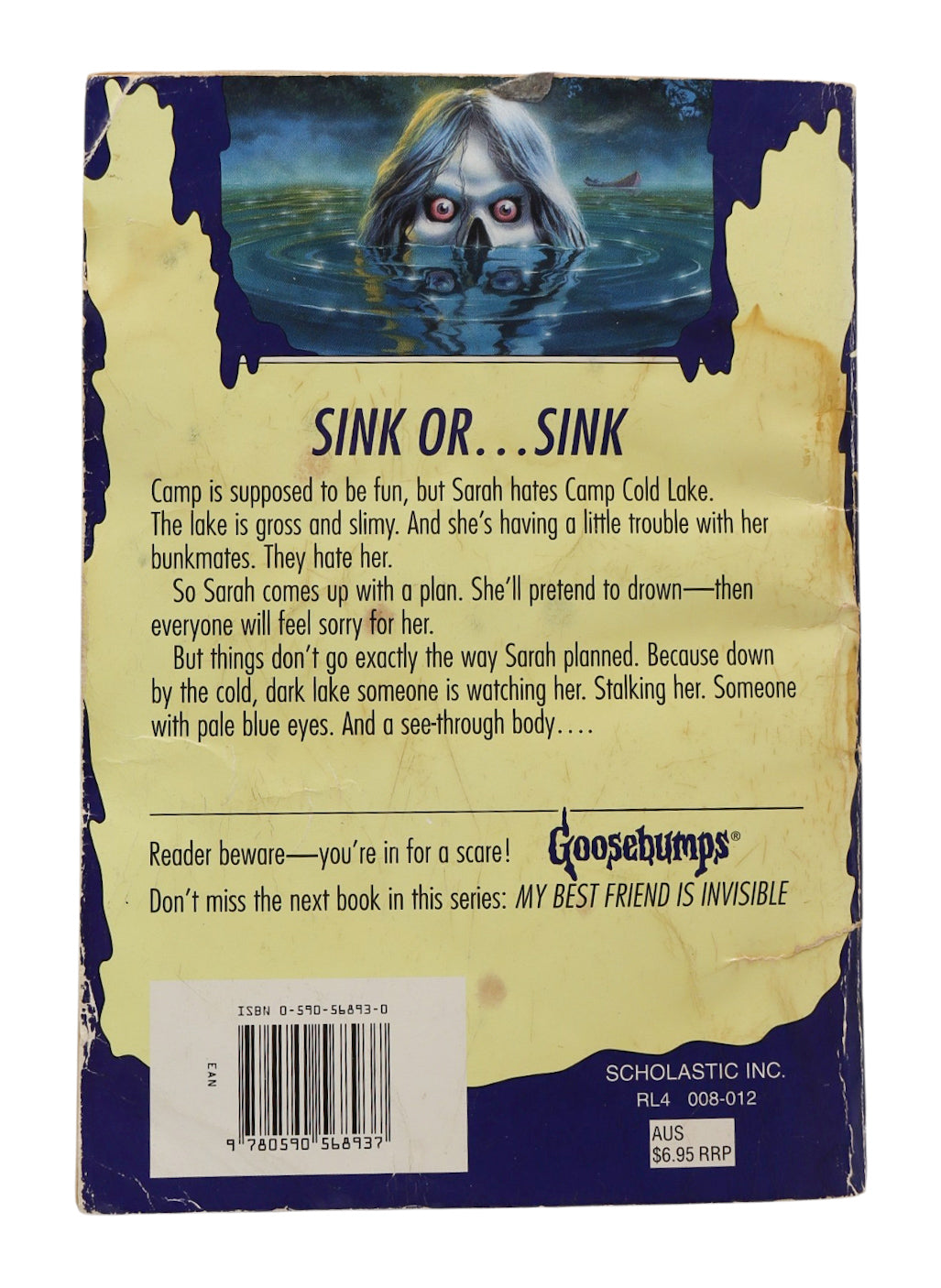 Goosebumps The Curse Of Camp Cold Lake Book