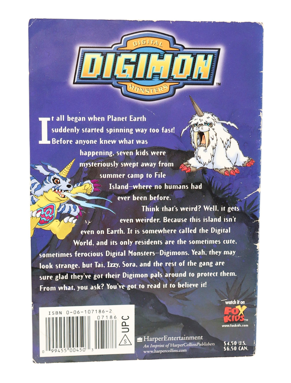 Digimon Adventures On File Island Book