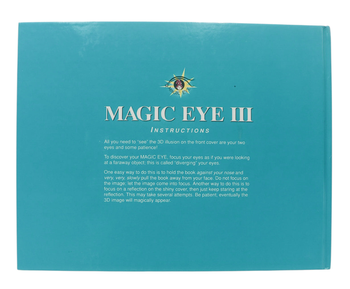Magic Eye III: Visions: A New Dimension Book
