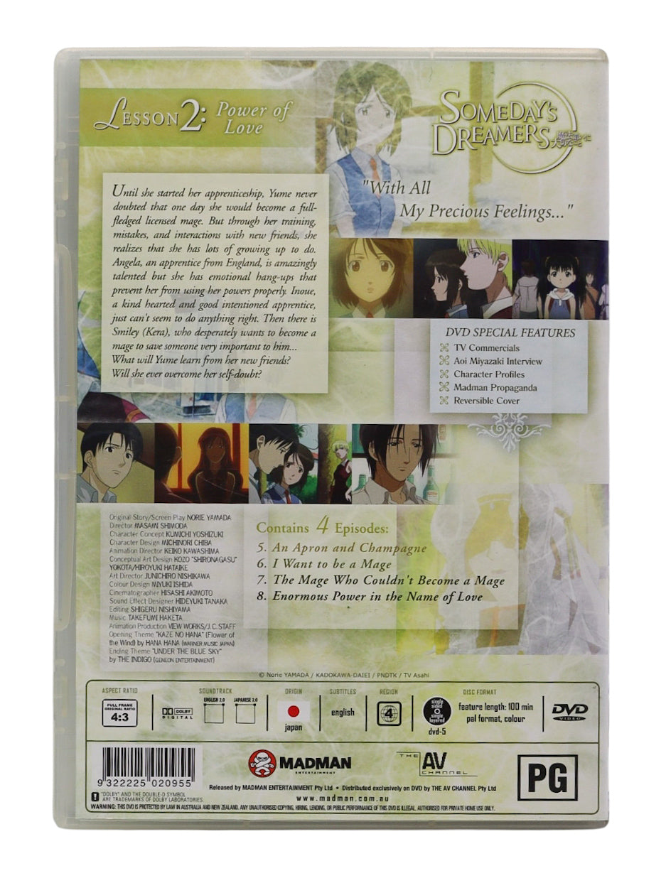 Someday's Dreamers Power of Love Vol. 2 DVD