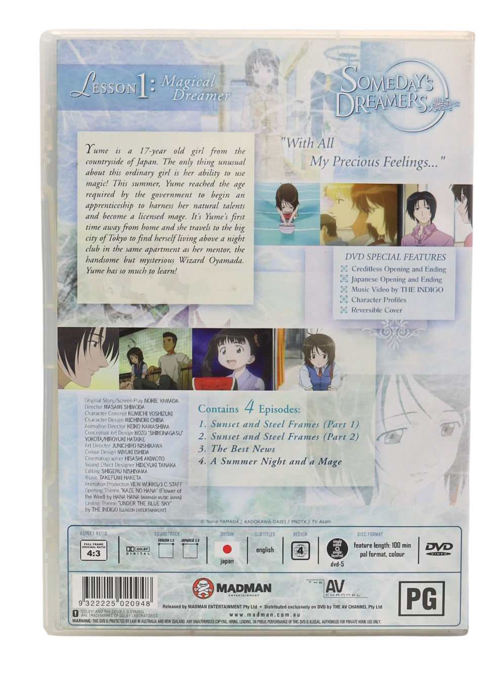 Someday's Dreamers Magical Dreamer Vol. 1 DVD