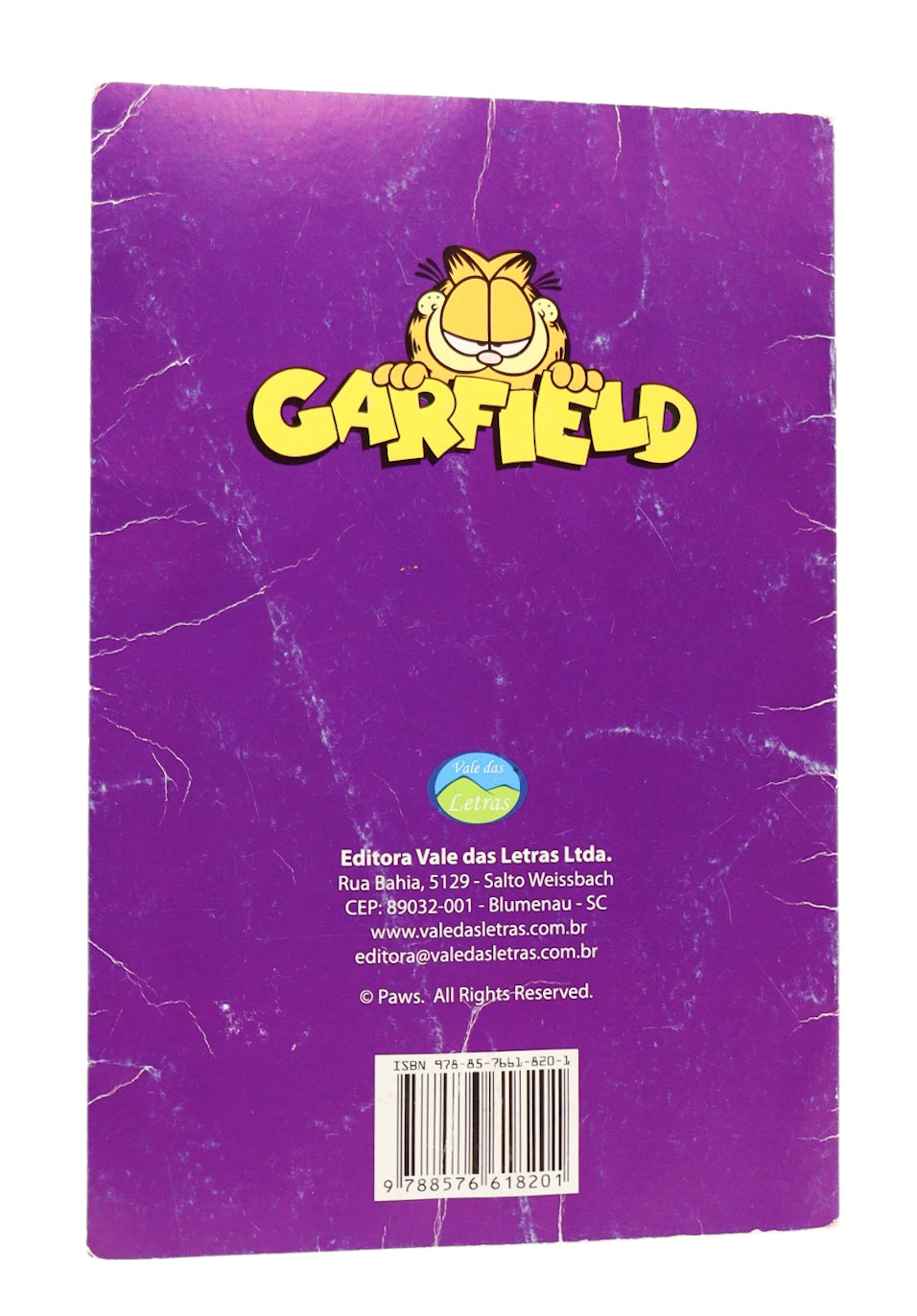 2010 Garfield: Show de Piadas Portuguese Book