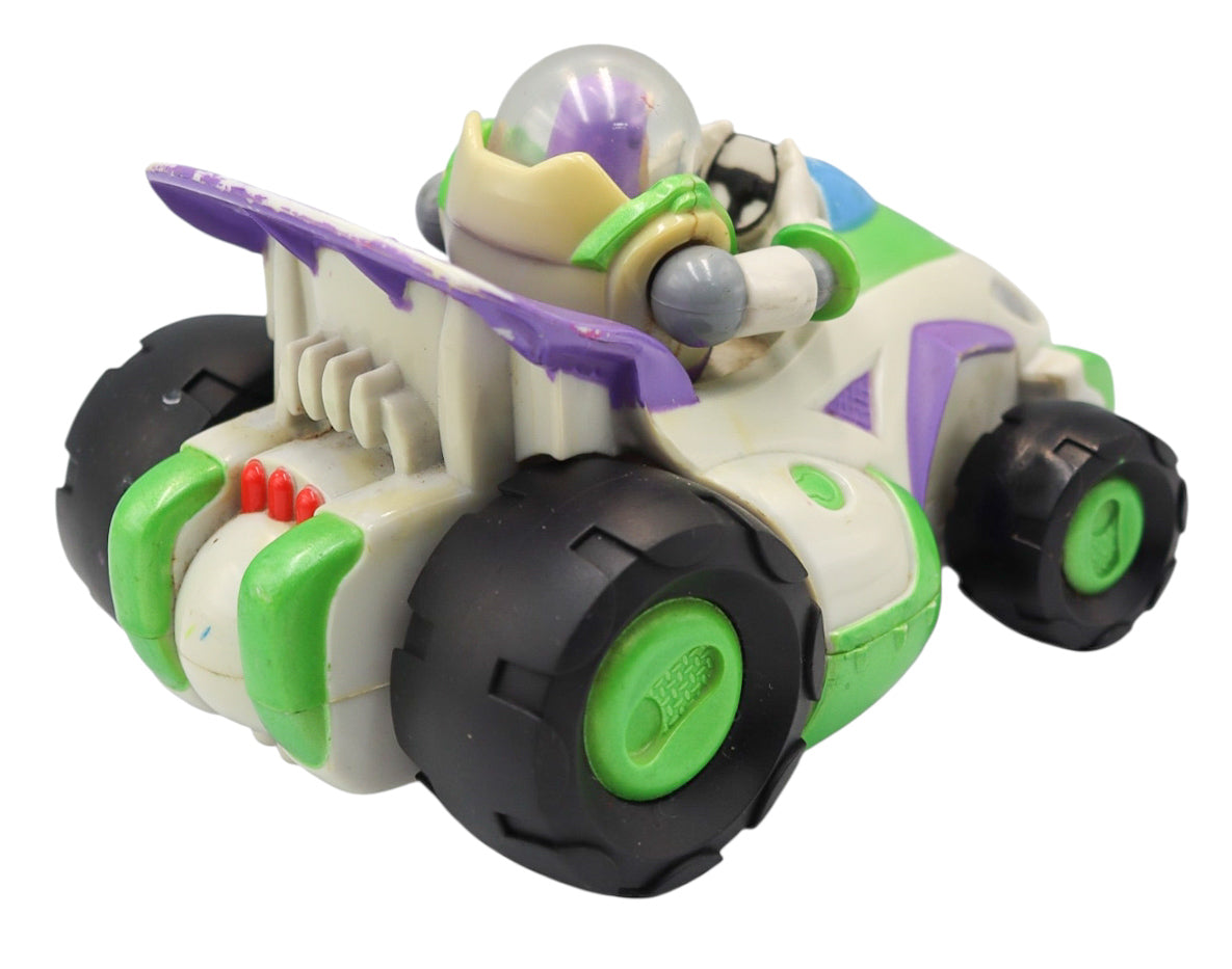 2006 Hasbro Disney Pixar Toy Story Buzz Lightyear Pull Back & Go Race Car