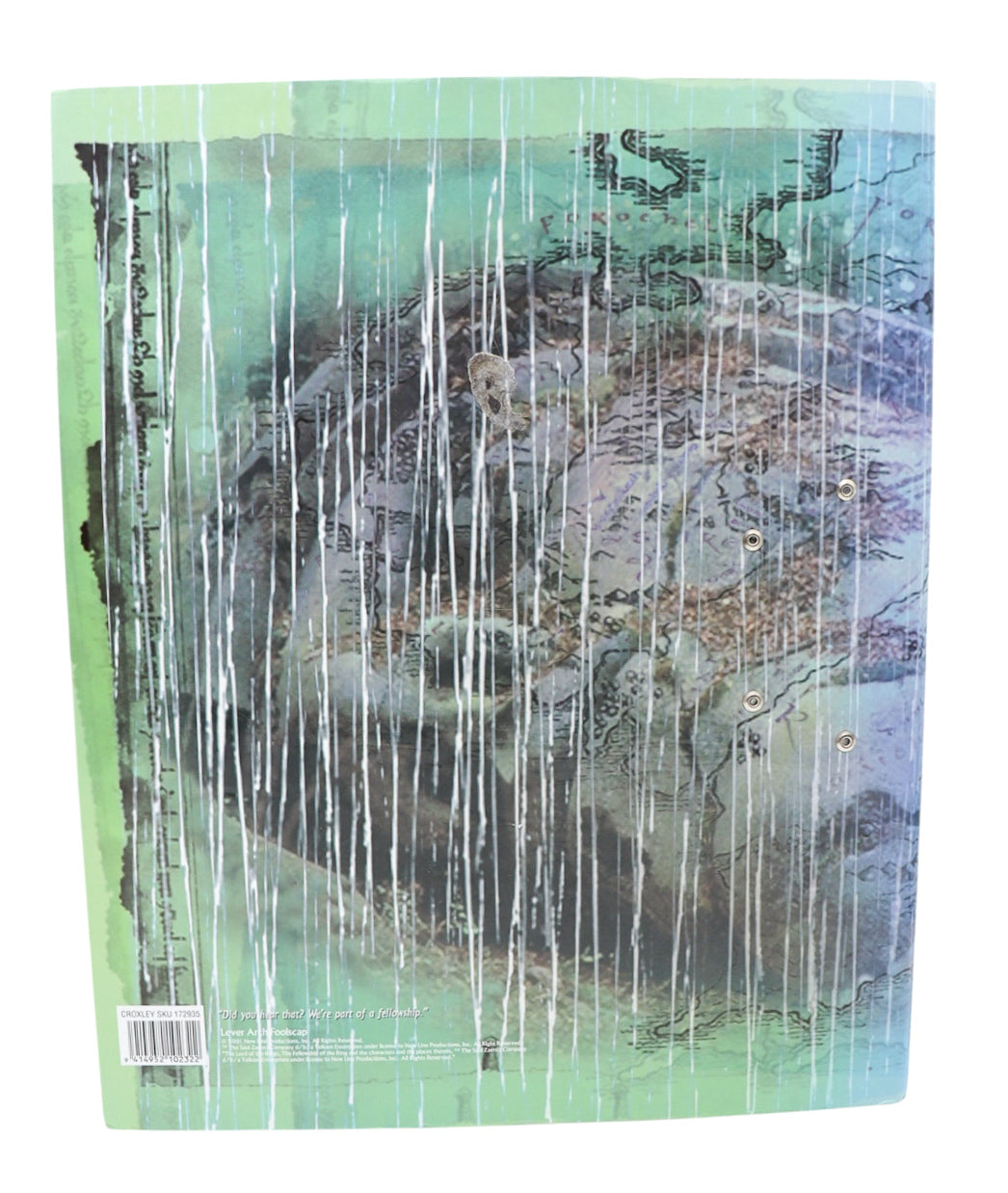 2001 Croxley The Lord of the Rings: Fellowship of the Ring A4 School Stationery Ring Binder