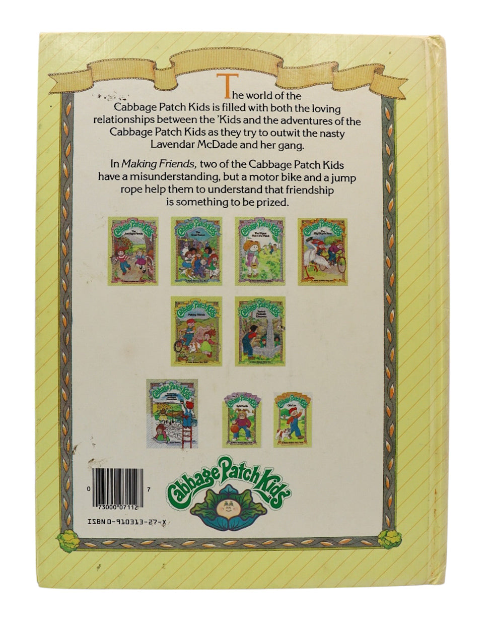 1984 Cabbage Patch Kids: Making Friends Book