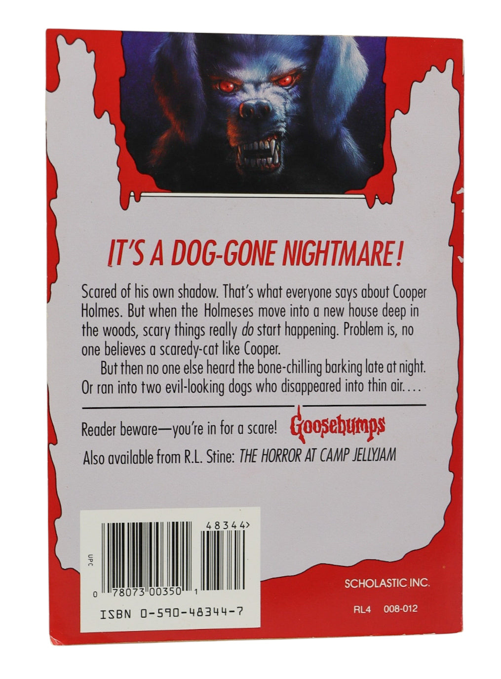 1995: Goosebumps #32: The Barking Ghost Book