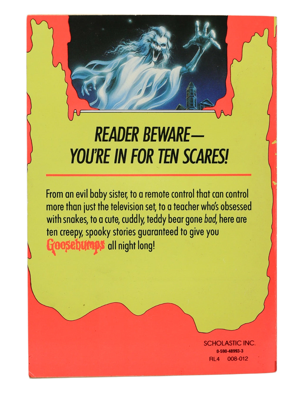 1994 Tales to Give You Goosebumps: Special Edition #1 Book