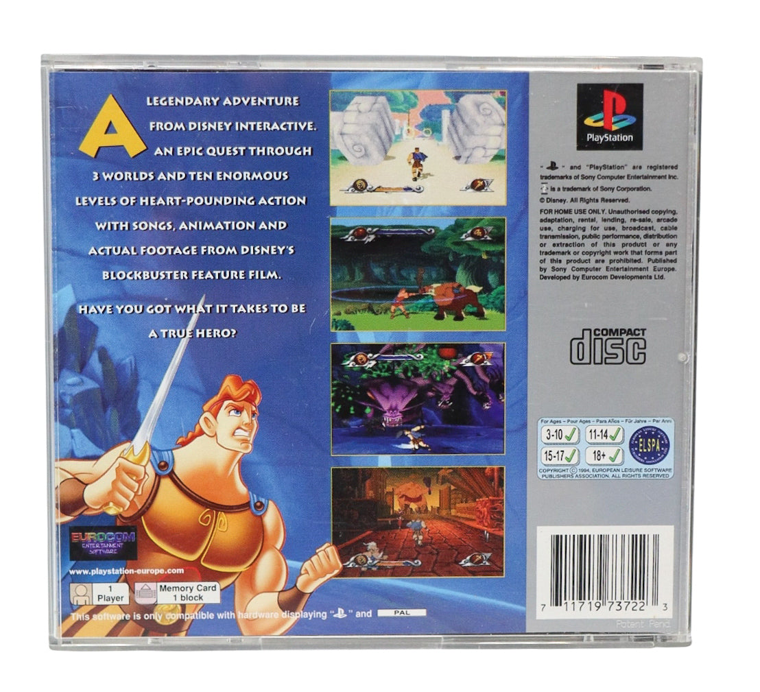 1997 Playstation Disney's Action Game Featuring Hercules