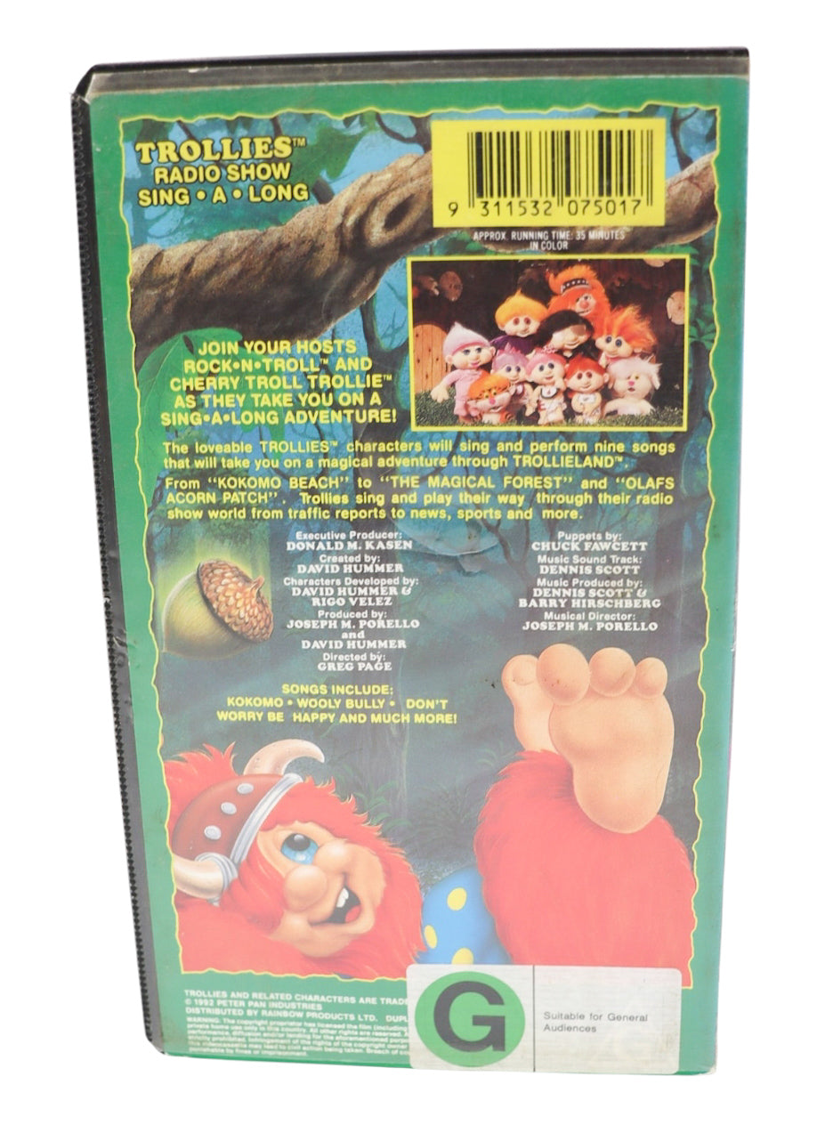 1992 Trollies Radio Show Sing-A-Long VHS