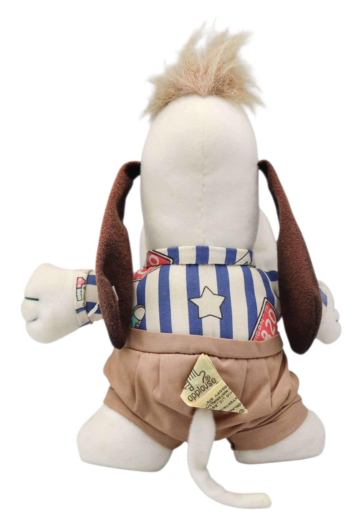 1990 Hanna Barbera Applause Droopy Dog Plush "I'm So Happy" Plush